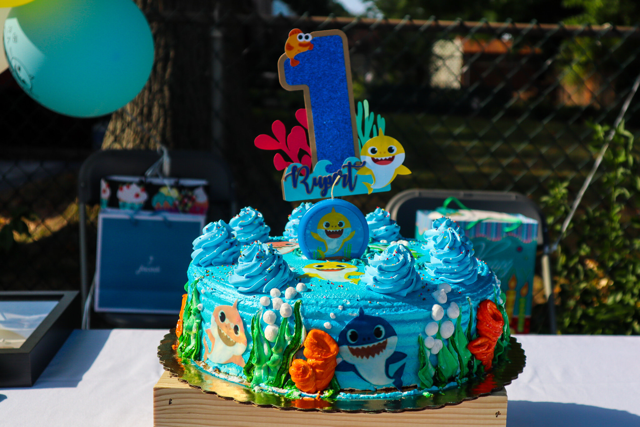 RJ's First Birthday Party: Baby Shark — Irie Chic