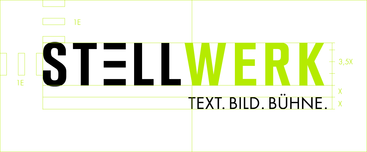 Logogestaltung für das Stellwerk-Magazin von dem Institut für deutsche Sprache und Literatur der Universität zu Köln . Gestaltung von dem Grafikbüro sons of ipanema.