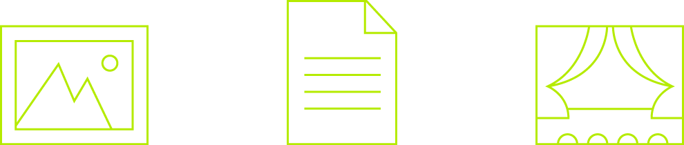 Gestaltung der sons of ipanema eines Icons für Bild, Text, Bühne für das Kulturprojekt Stellwerk.