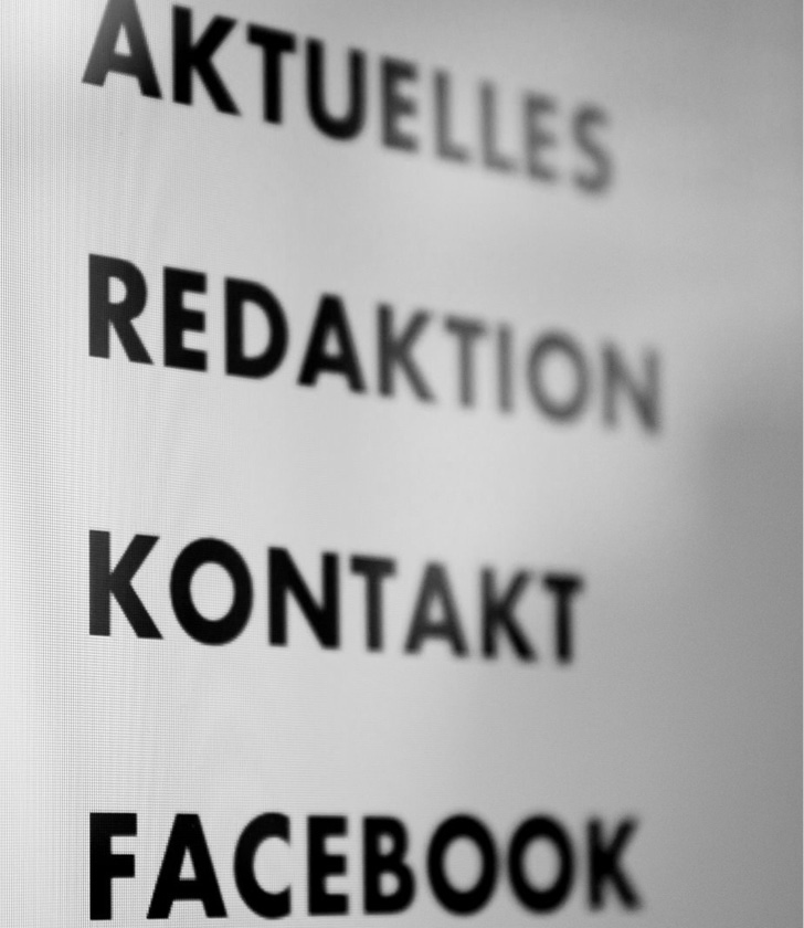 Typografie im Online-Magazin Stellwerk von der Agentur für Kommunikationsdesign sons of ipanema in Köln.