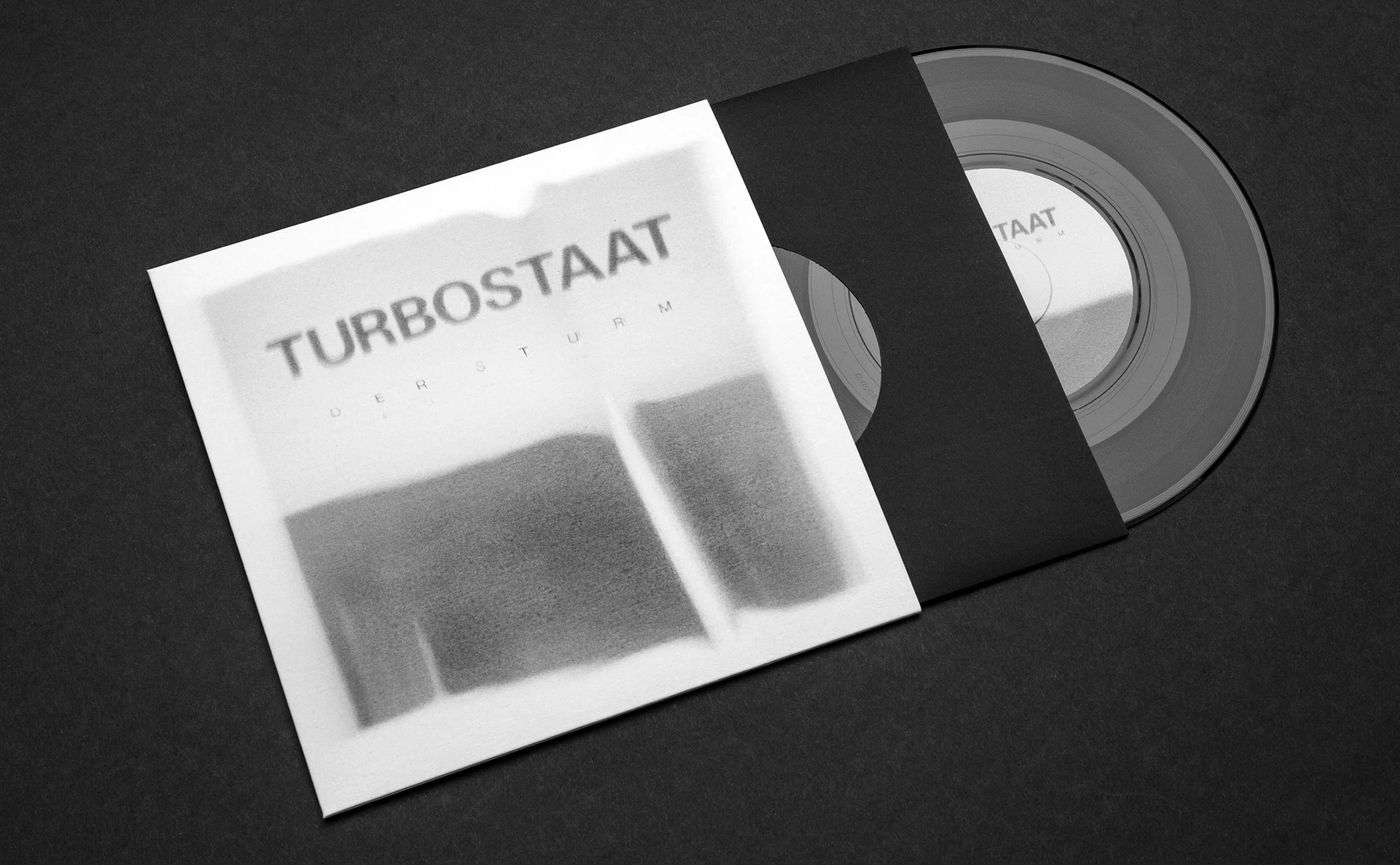 Design des Covers zur Singel "Der Sturm" von Turbostaat
