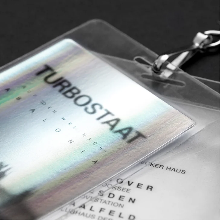 Auch die Tourpässe für die Turbostaat Tour 2016haben die sons of ipanema gestaltet