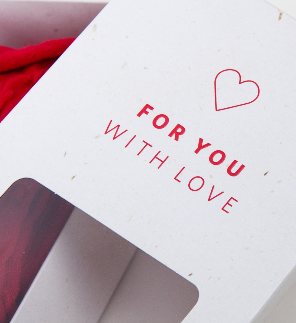 Valentinstag-Verpackung für Socken aus dem Hause Esprit. Design, Grafik und Icons von den sons of ipanema aus Köln.