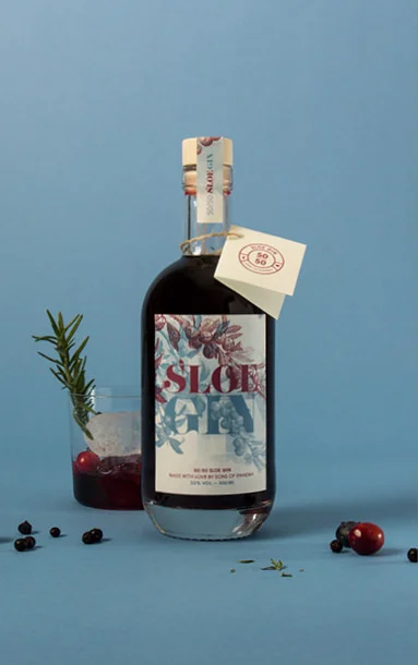 Motiv 5 der Fifty Fifty Sloe Gin Special Edition | sons of ipanema, Designbüro aus Köln