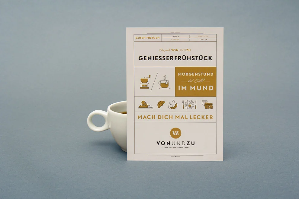 Flyergestaltung für vonundzu aus Bad Ems – Gestaltung: sons of ipanema (Corporate Design Agentur aus Köln)