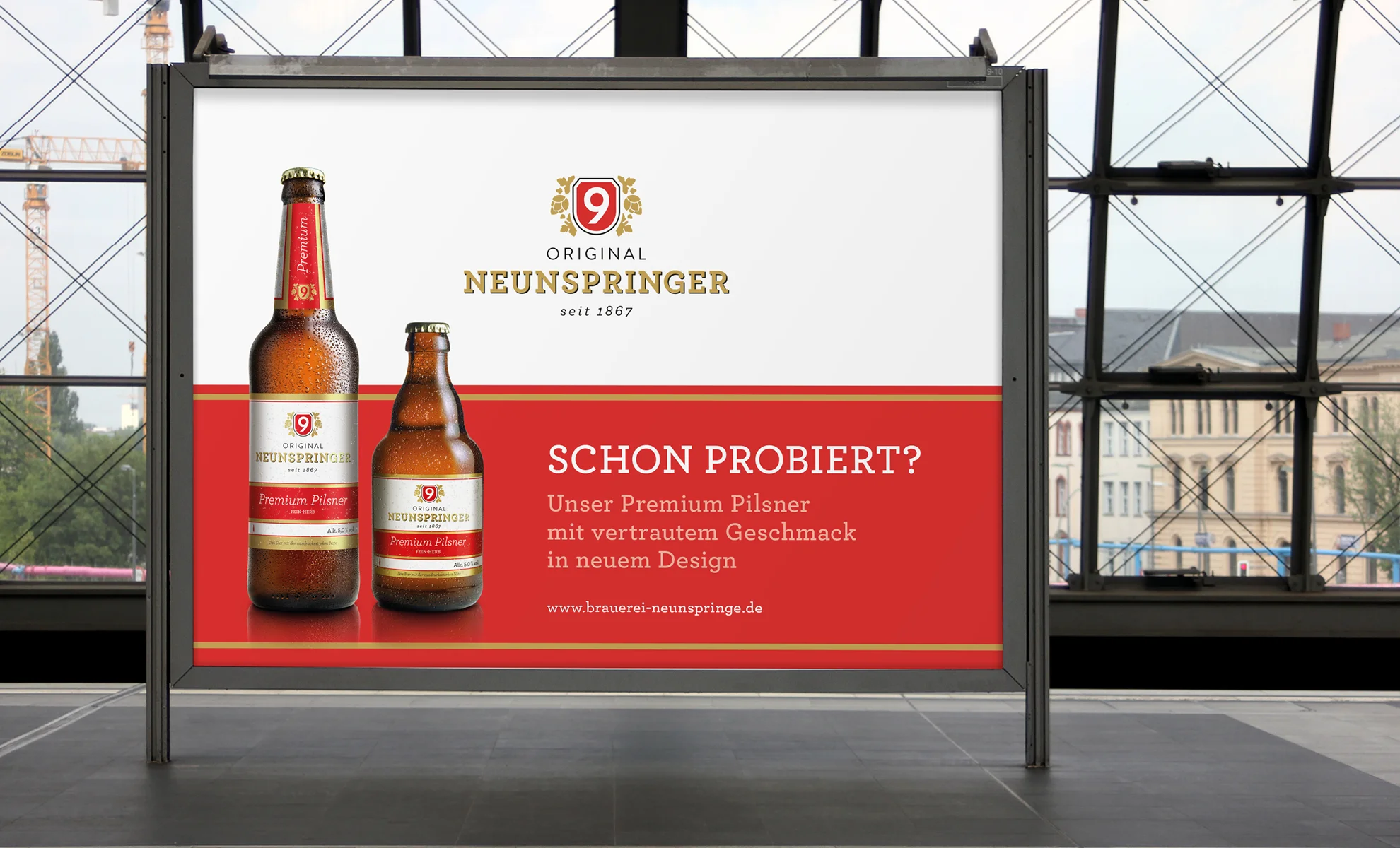 18/1-Plakat für das Premio Pilsner