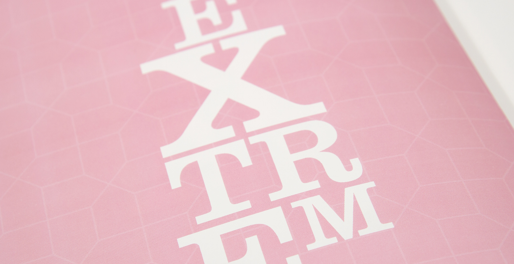 Typografisches Detail der Maison van den Boer Menükarte.