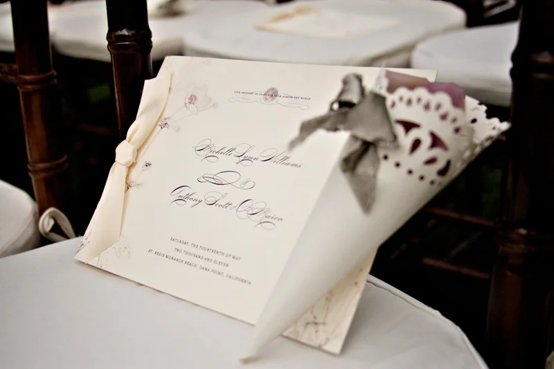 papermelange.com | Anemone Wedding Invitations | Paper Melange Custom Event Stationery | Exclusive Invites For Weddings and Events