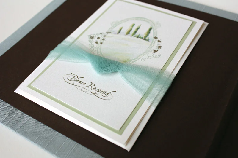 papermelange.com | Tuscany Italy Destination Wedding Invitations | Paper Melange Custom Event Stationery | Exclusive Invites For Weddings and Events