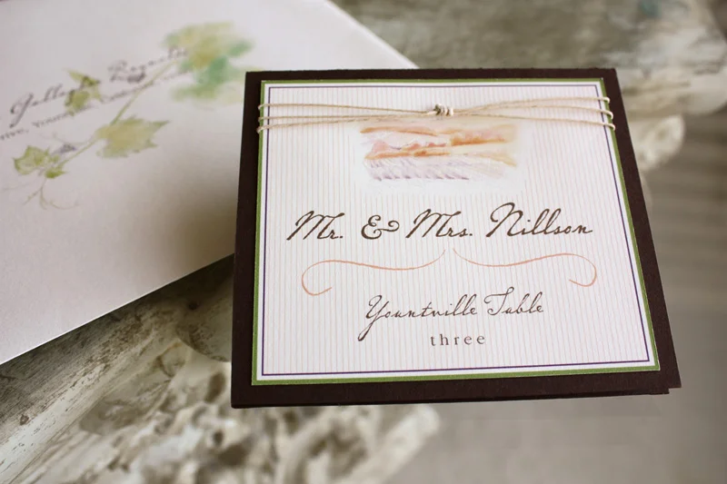 papermelange.com | Napa Valley Wedding Invitations | Paper Melange Custom Event Stationery | Exclusive Invites For Weddings and Events