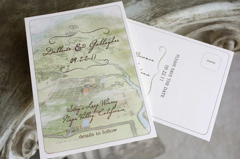 papermelange.com | Napa Valley Wedding Invitations | Paper Melange Custom Event Stationery | Exclusive Invites For Weddings and Events
