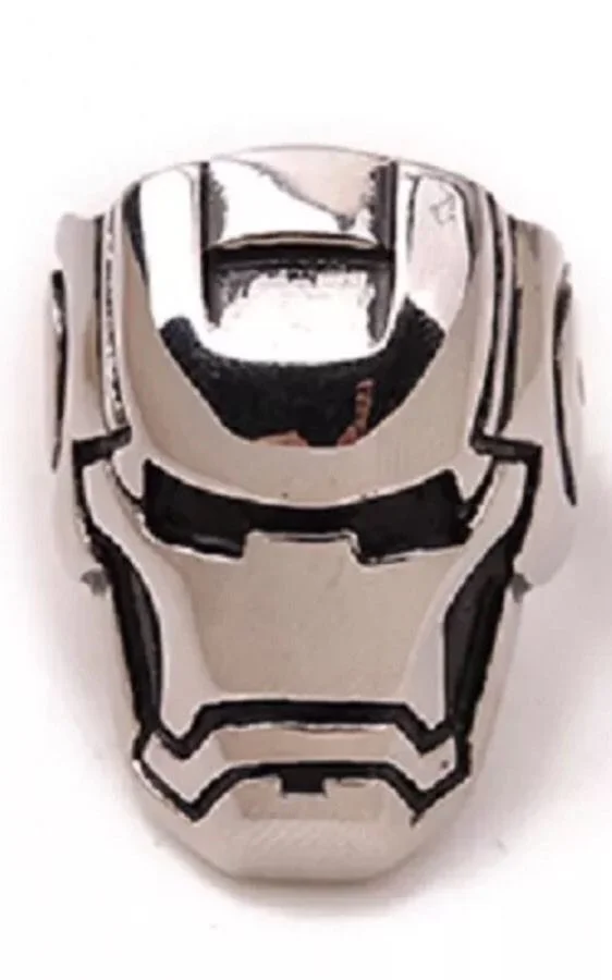Iron Man Ring Men's - Stainless Steel 
