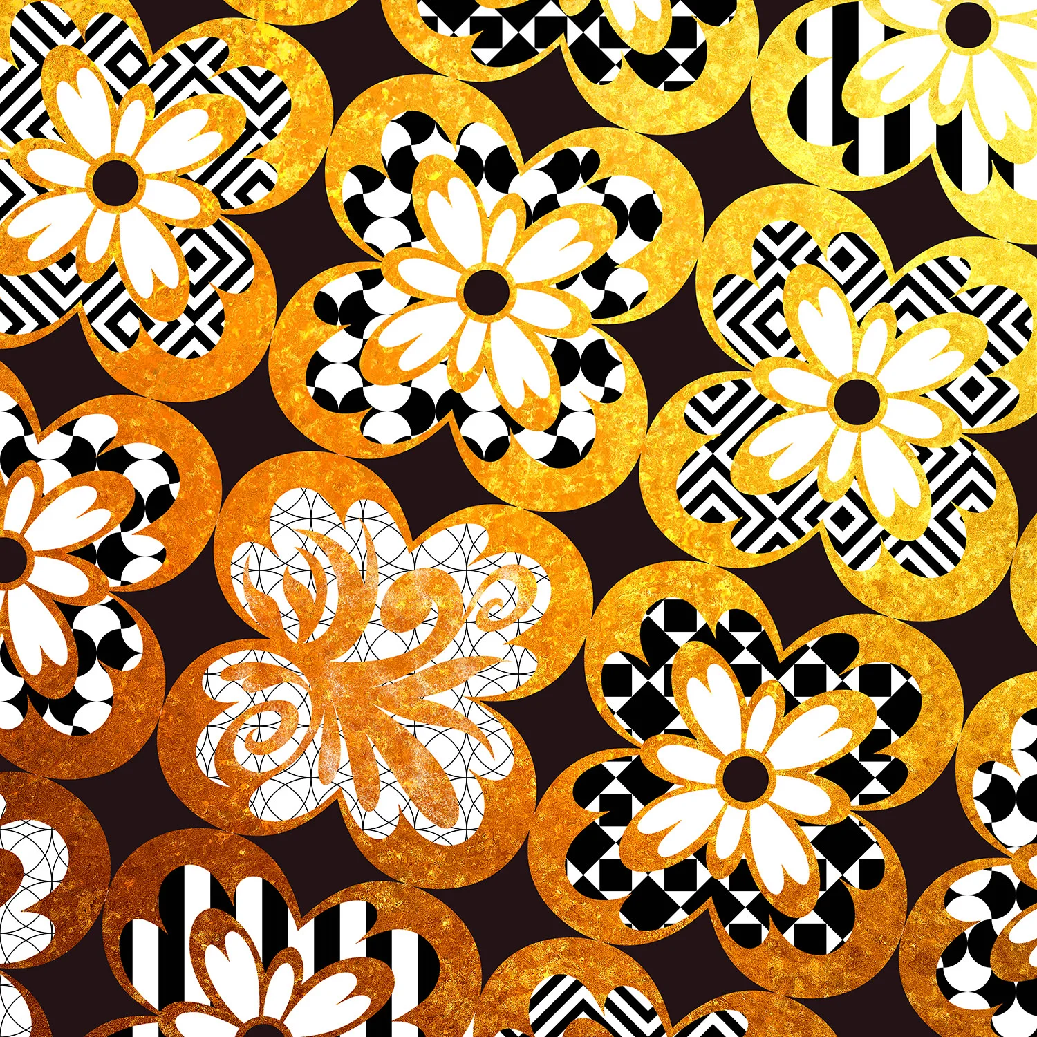 Flourished Floral in Gold with Black Patterns.jpg