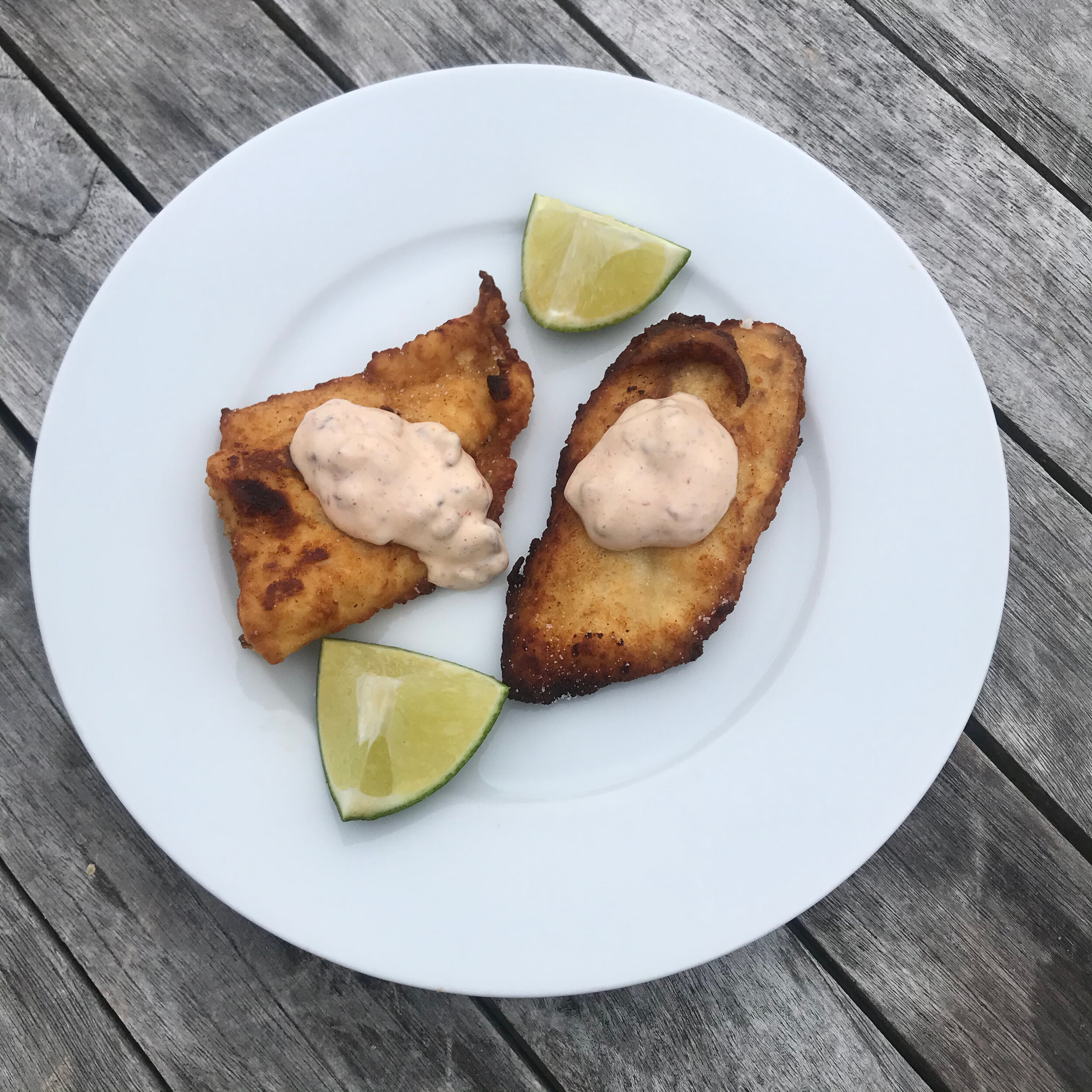 Fish Fry with Chipotle Mayo