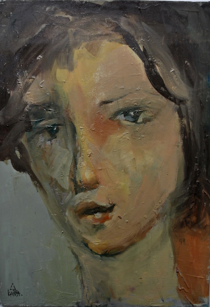 Karha Nizharadze - 50 x 70 cm - Oil sur toile