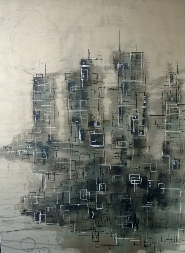 Miguel Sanchez - 140 cm x 190 cm - Oil sur toile