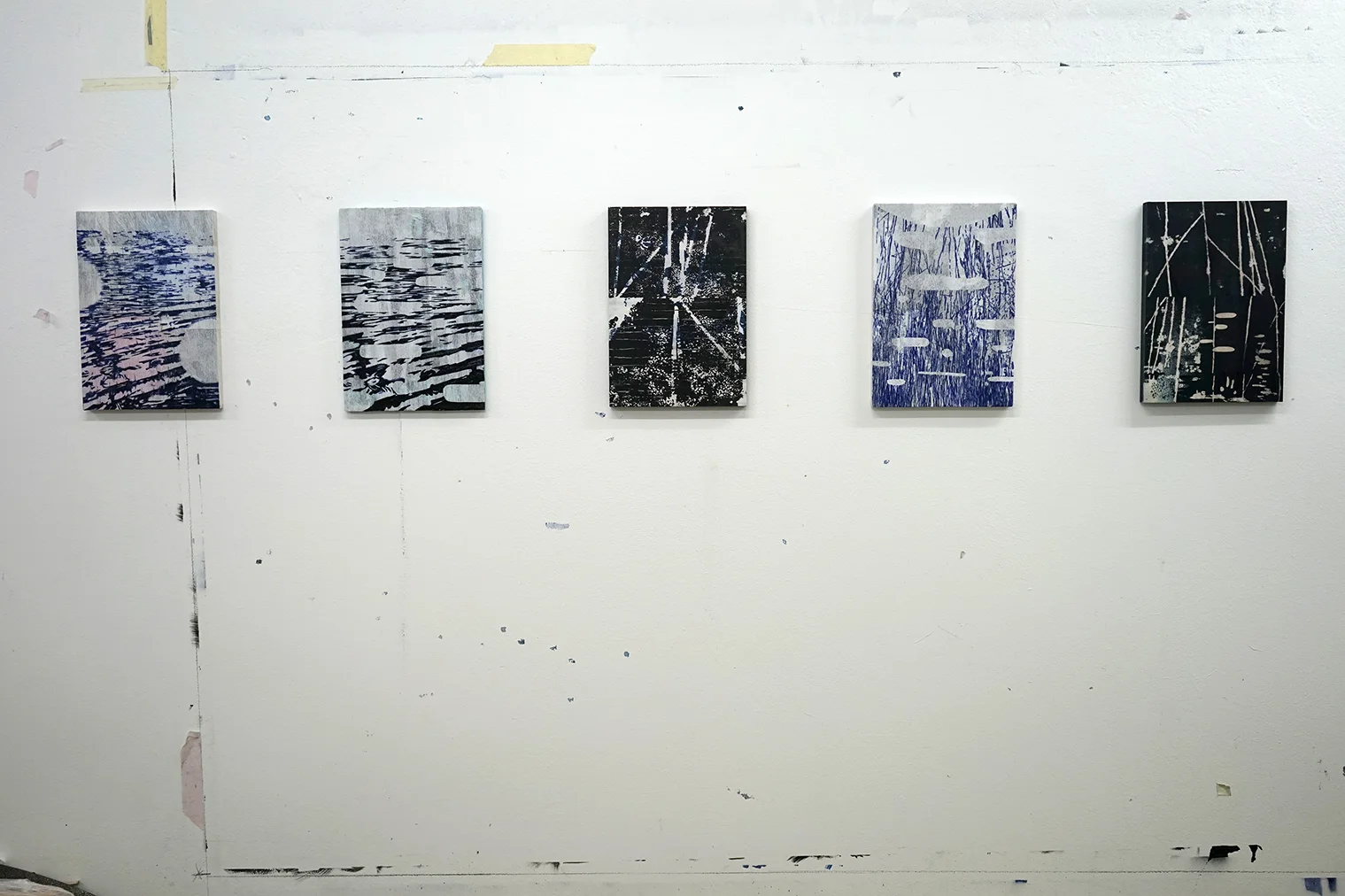 Studio view 1 - 'Waterscopies'