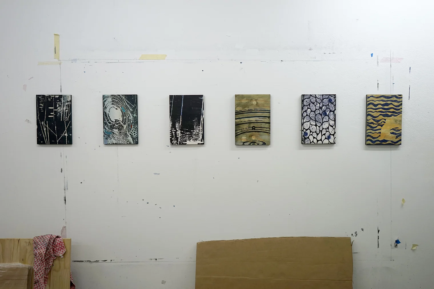 Studio view 2 - 'Waterscopies'