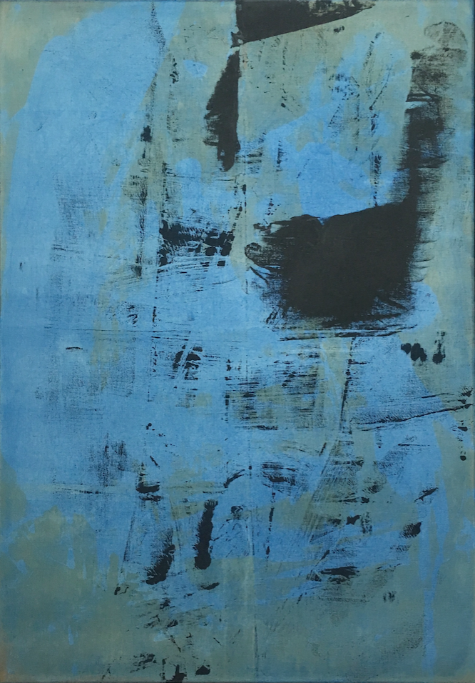 Painting 116/81 cm - Acrylic on canvas