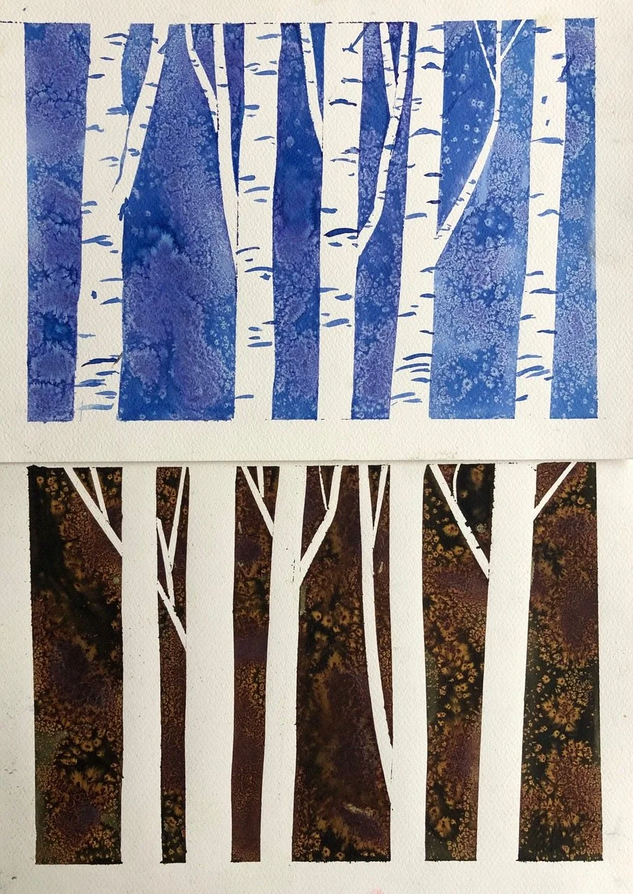 Winter Trees Christmas Session