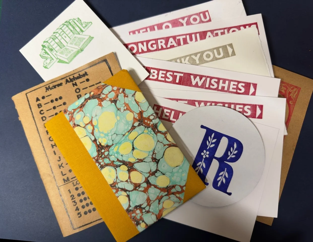 Vintage Notebook &amp; Notecard Making