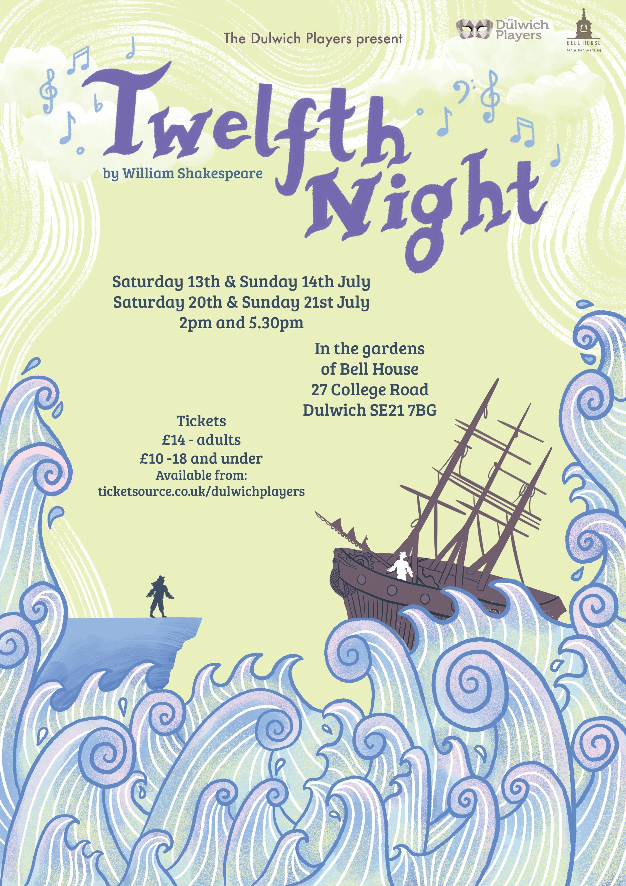 Twelfth Night by William Shakespeare
