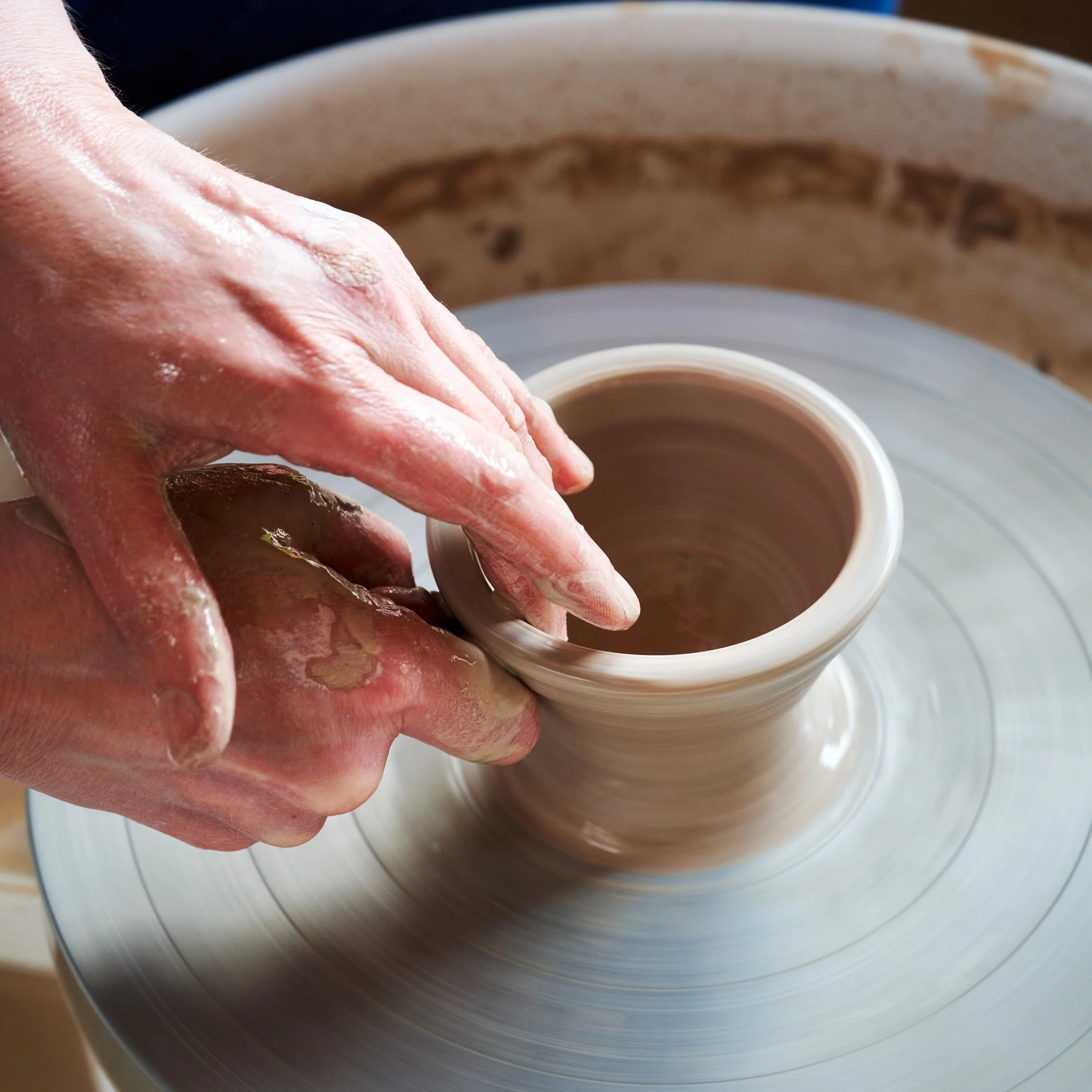 Cross-generational Taster session for 11-14s - Throwing on the Wheel