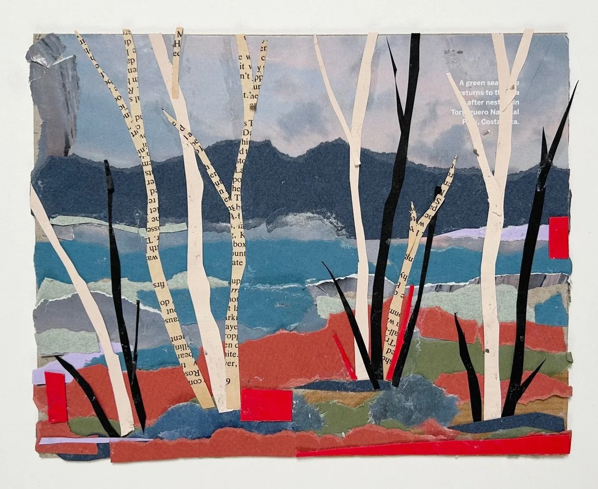 The Creative Arts Club: Art for All | Collage Landscapes