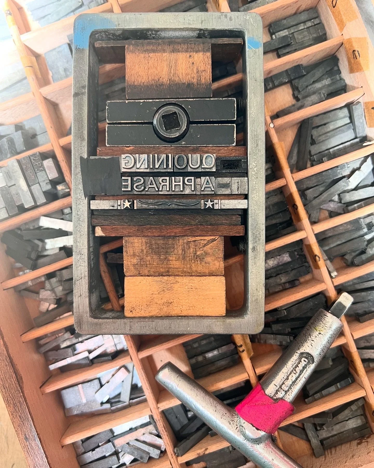 Quoin a phrase: an introductory guide to letterpress craft