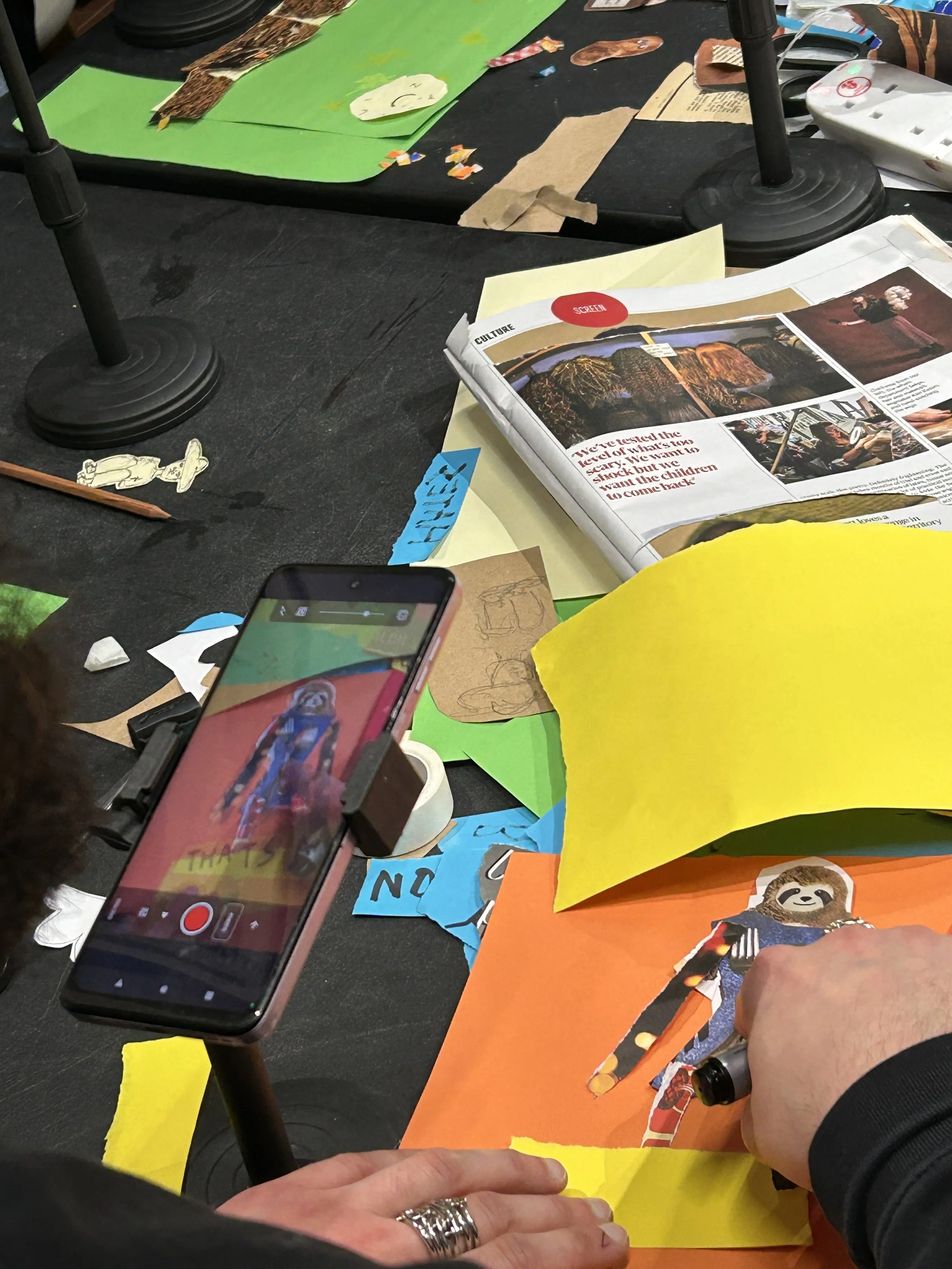 Analogue Animation Workshop: One day creative session with director Miranda Peyton Jones