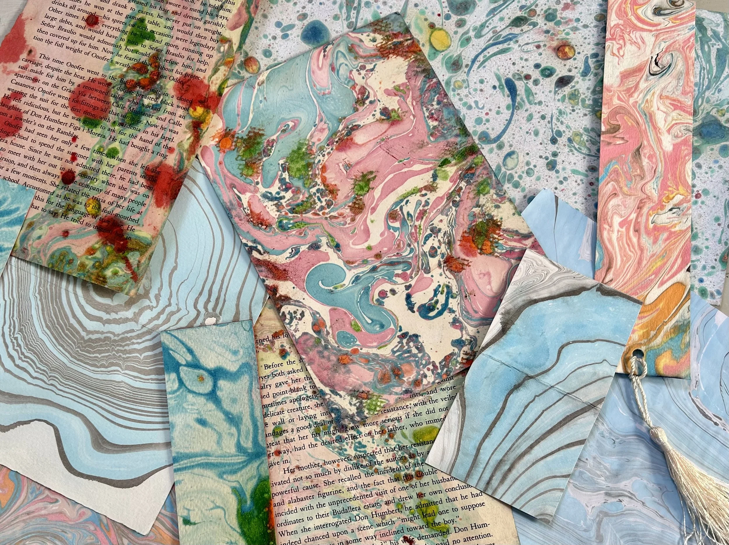 The Creative Arts Club: Art for All | Paper Marbling