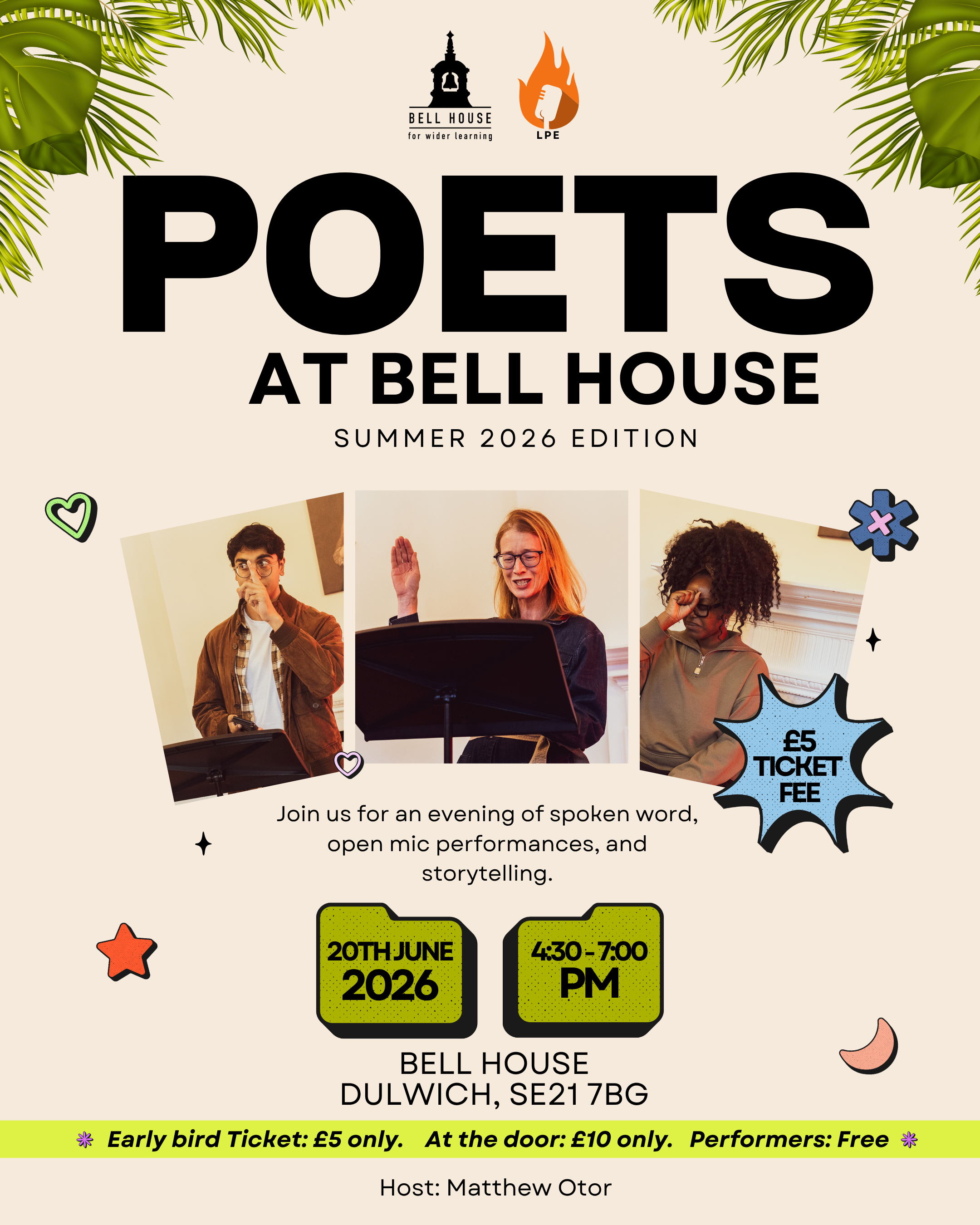 Poets at Bell House