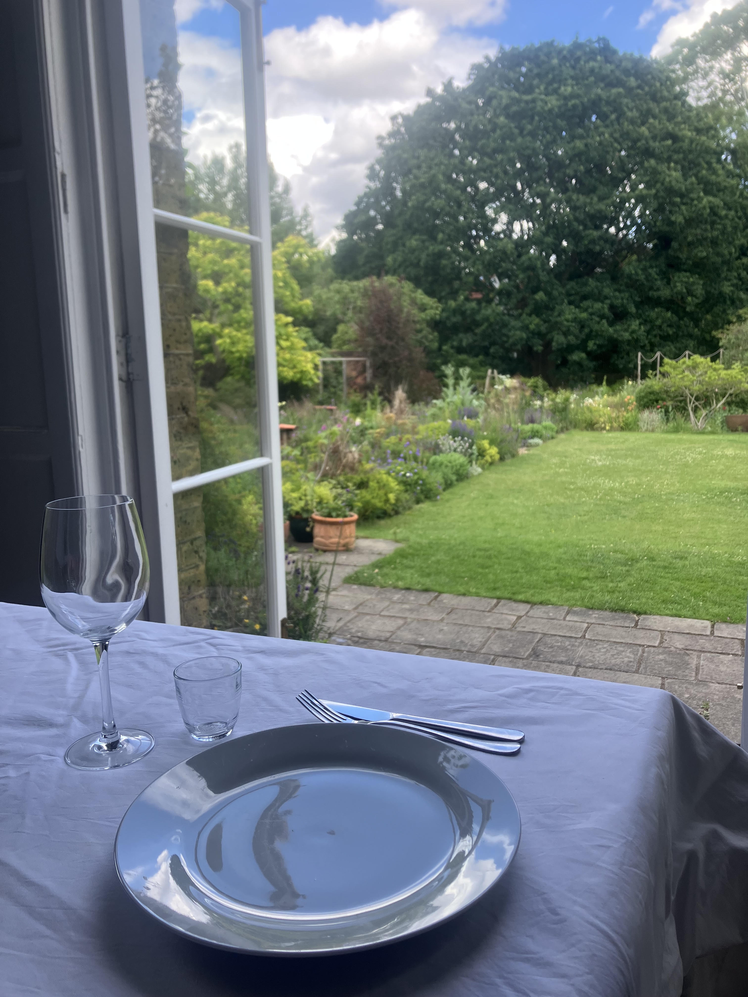 In the garden – Sommelier hosted seasonal supper with paired wine tasting (Autumn)
