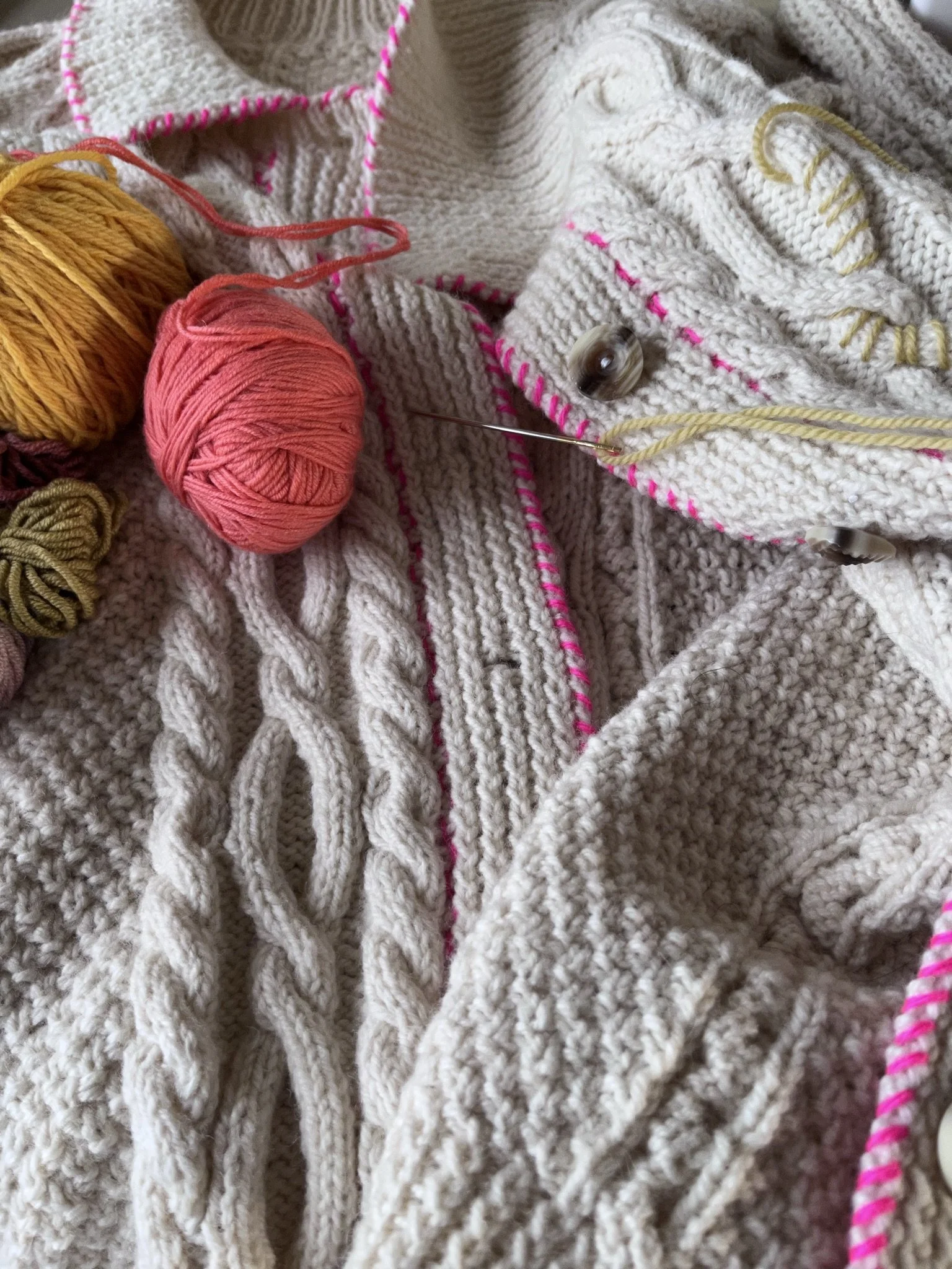 Creatively Mending Your Knitwear Workshop