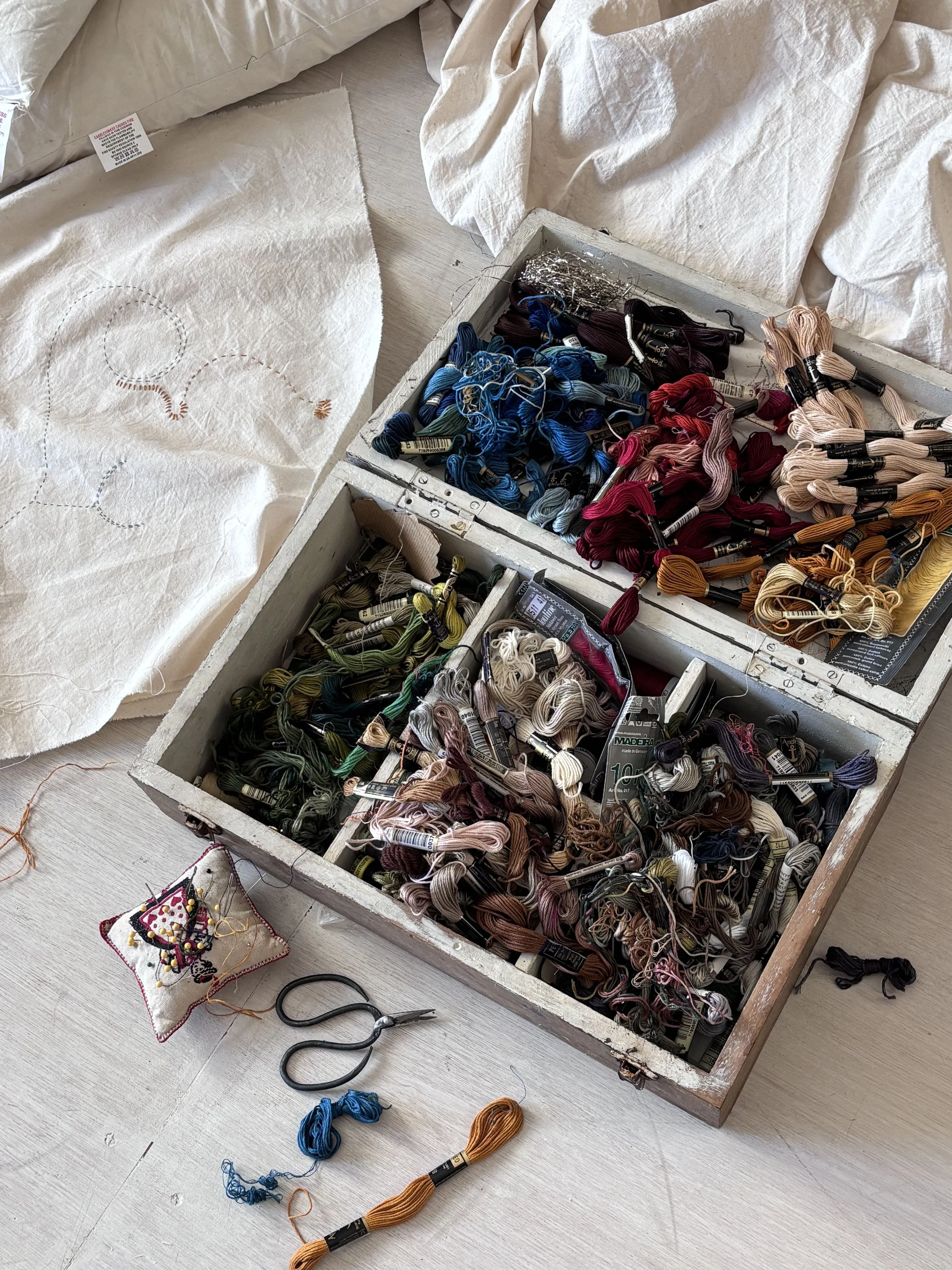 Stitching/Free-hand Embroidery Workshop with Kirsten Hecktermann