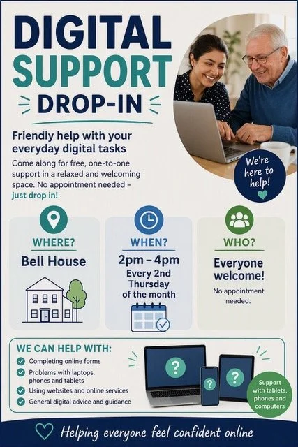 Digital Support Session: Get Help with Computers, Phones &amp; the Internet