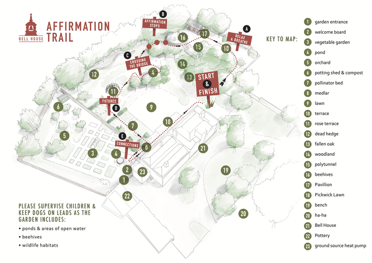 Dyslexia Fair 2025 Affirmation Trail — Bell House