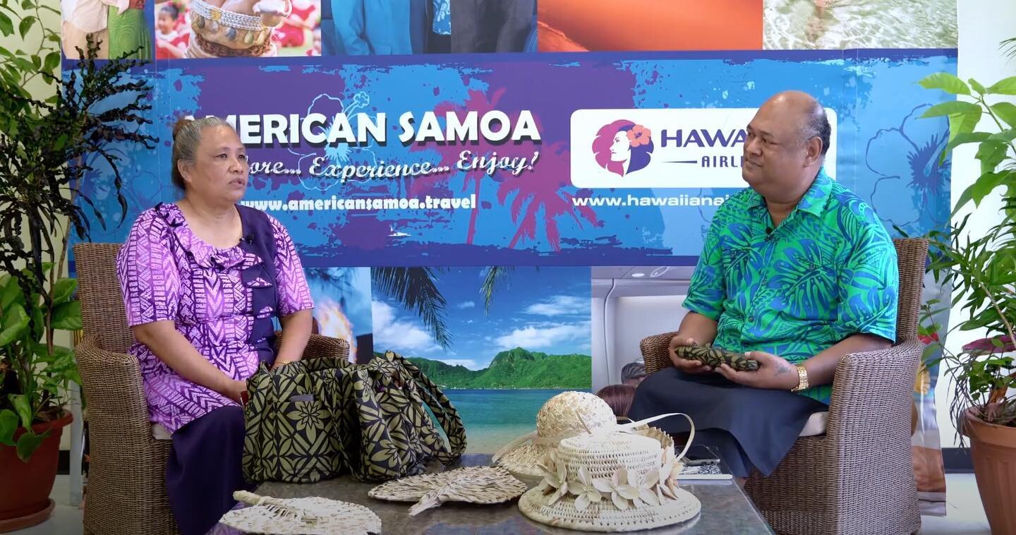 The Fale Lalaga show with Poe Mageo is back!

Our host Poe Mageo interviews a local weaver, Rosalia Ah Chee reprenting the Territorial Administration on Aging (TAOA) office.

Catch the episode TONIGHT on KVZK-TV, after the evening news! This full epi