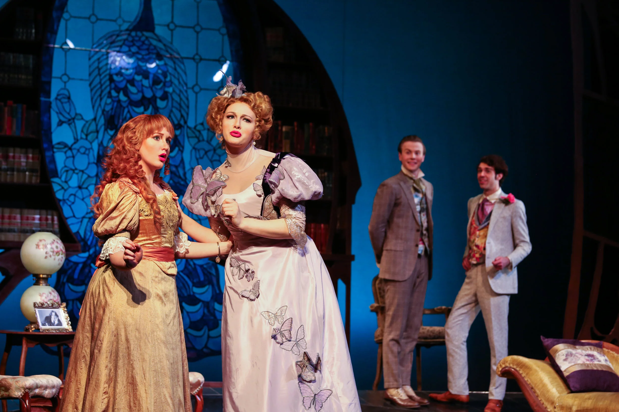 The Importance of Being Earnest (2017) --- Texas Christian University Director : Krista Scott; Scenic Designer : Michael Heil; Costume Designer : Murell Horton; Lighting Designer : Tyler Beard; Technical Director : Tristan Decker; Photo: Amy Petersen