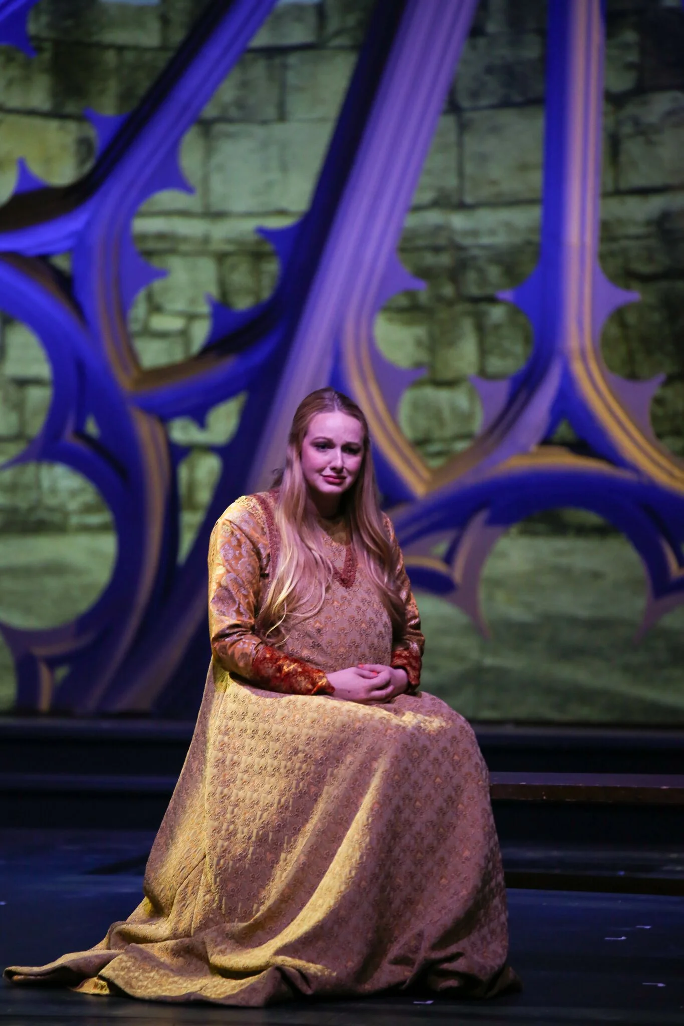 Measure for Measure (2017) --- Trinity Shakespeare Festival Director : T.J. Walsh; Scenic Designer : Will Turbyne; Costume Designer : Lloyd Cracknell; Lighting Designer : Michael Skinner; Sound Designer : Kate Marvin; Photo : Amy Petersen