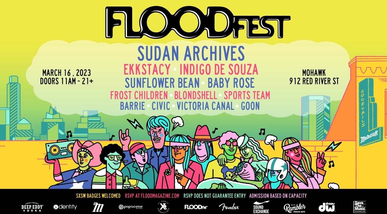 So stoked to be a sponsor for the always killer @floodmagazine #floodfest again this year at SX!!! Come hang out and say hi!