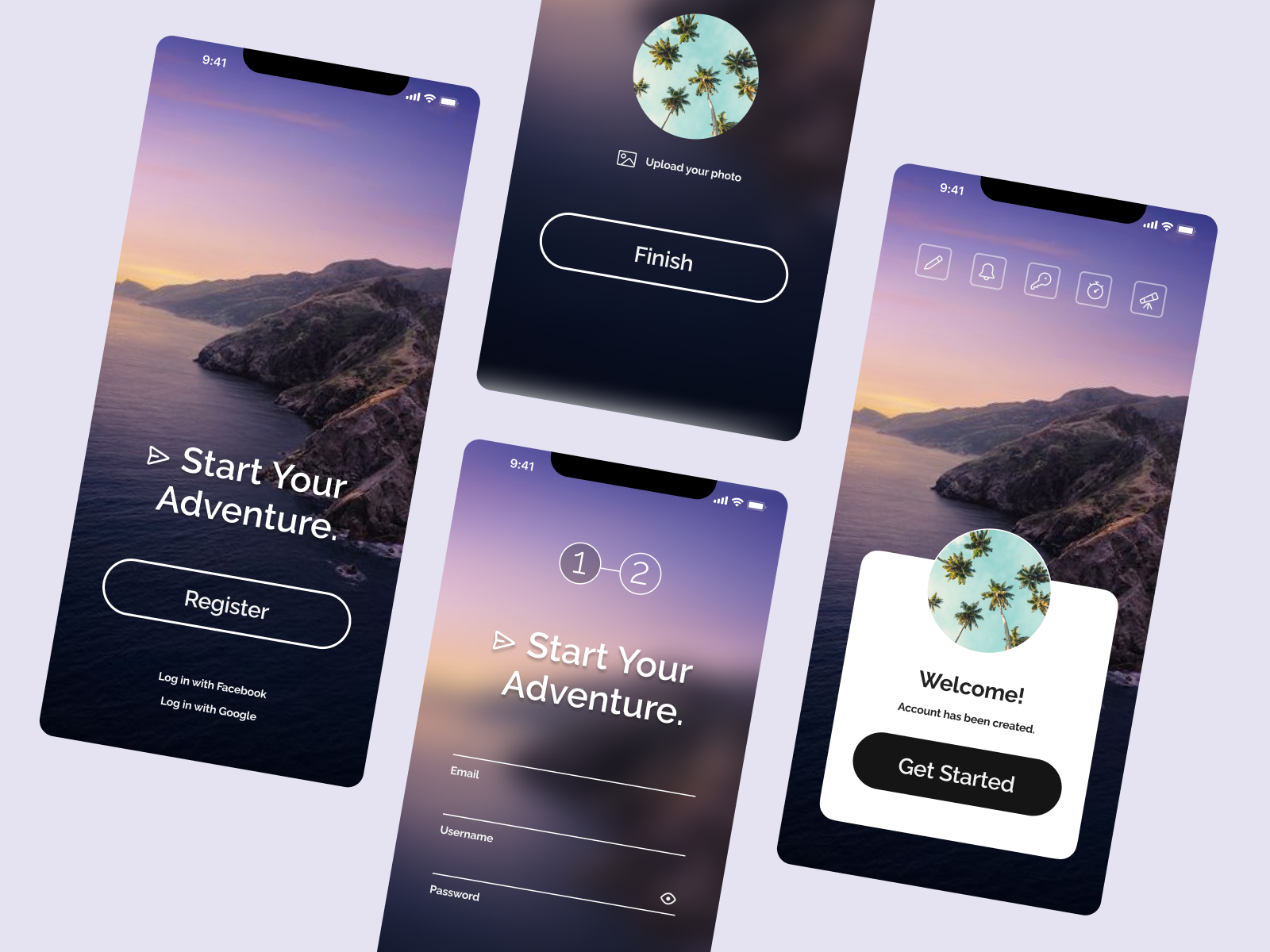 Daily UI: Create an acoount
