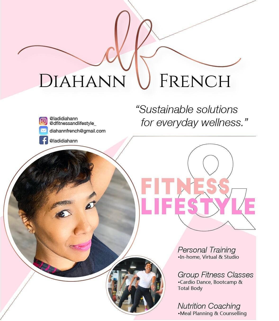 ▪︎Happy Black Friday.  This week I'd like to introduce you to▪︎ @dfitnessandlifestyle_  @ladidiahann 
#blackownedbusiness #blackbusinessowner #blackbusinesstoronto