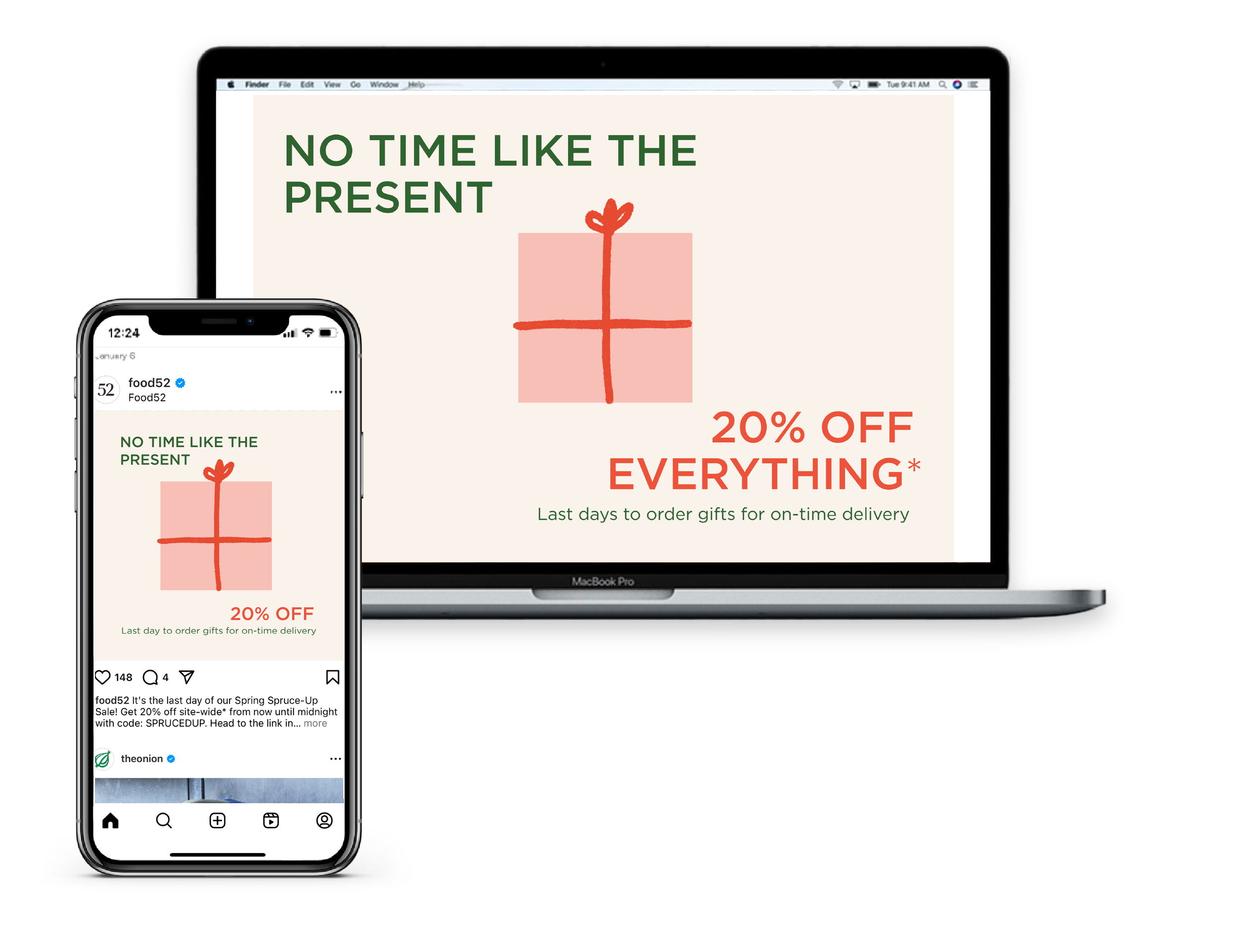 No Time Like The Present Promotion