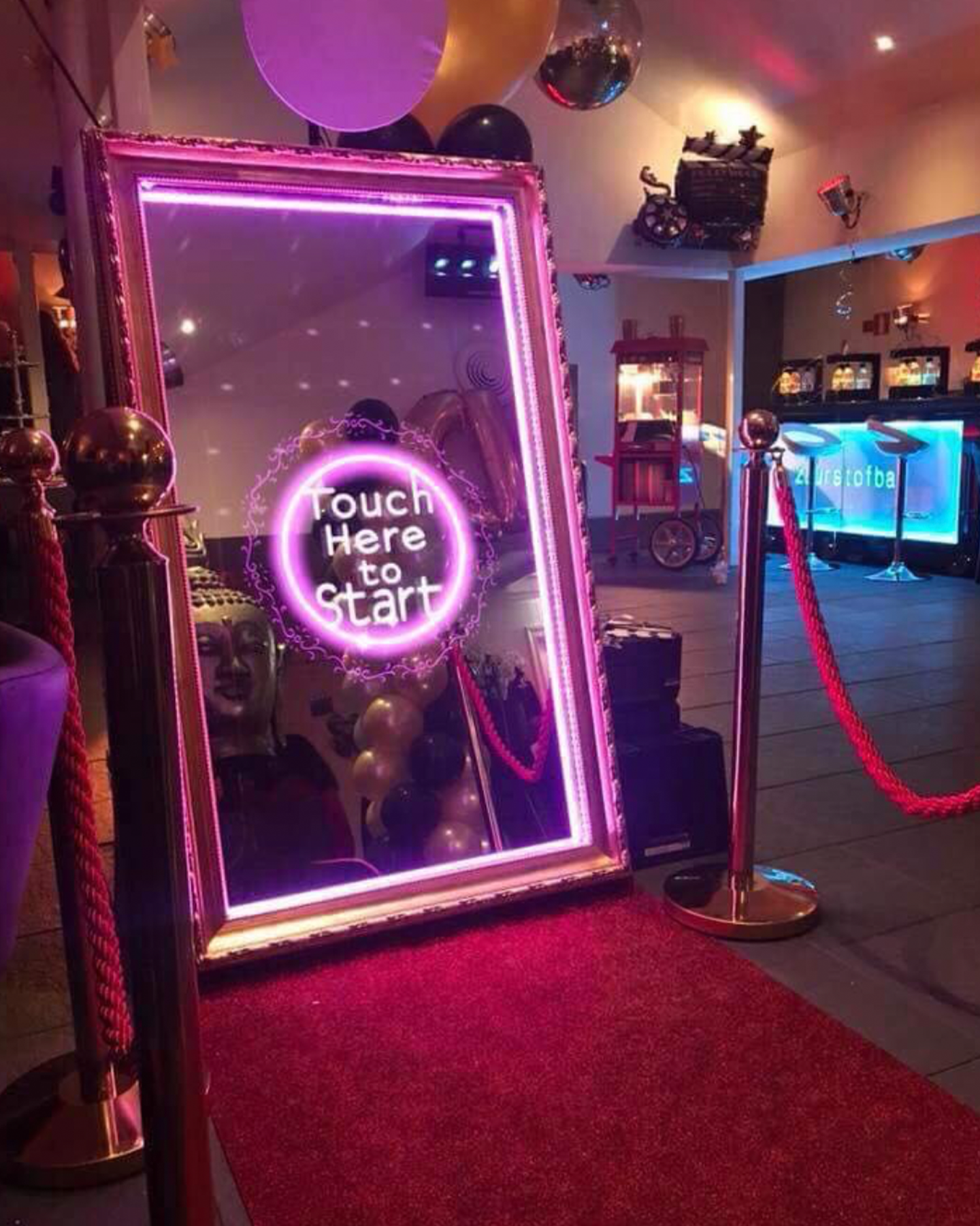 Magic Mirror photo booth rental