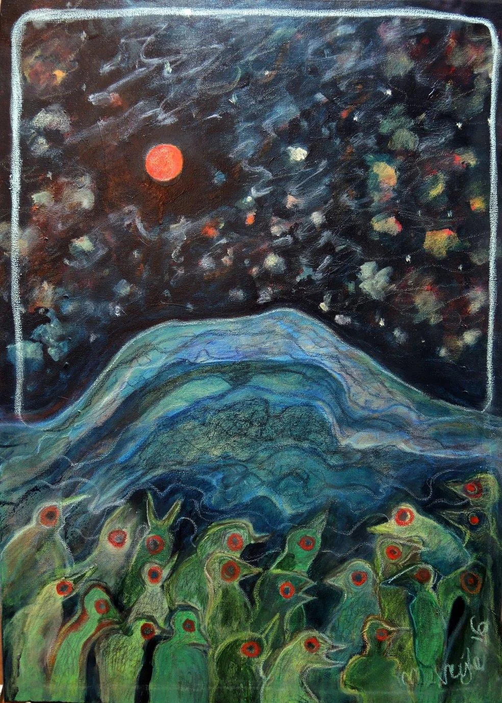 talking to the moon 