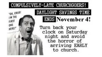 Daylight Saving Time Ends