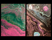 Acrylic Pour Painting Fundraiser