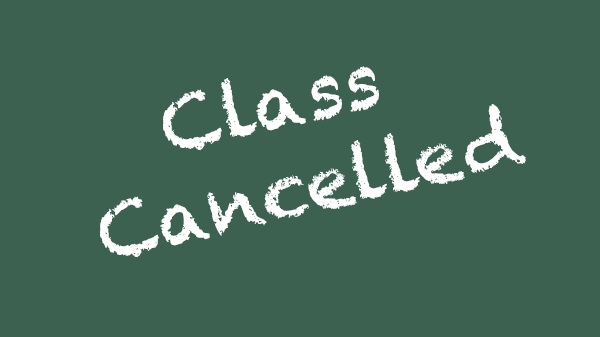 No RE Class for Children Today