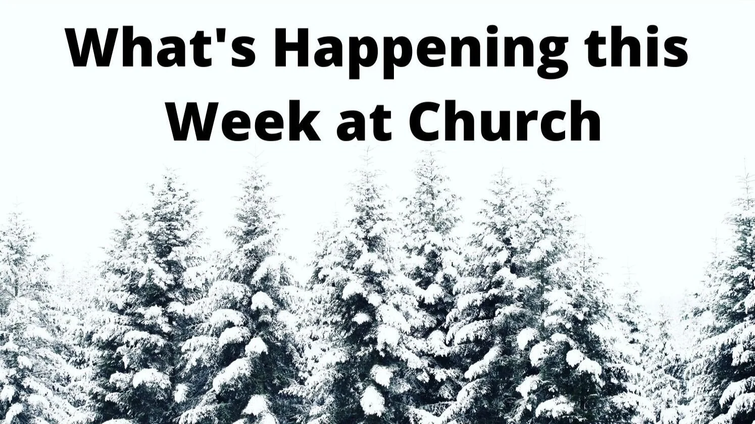 What's Happening January 12 - January 18